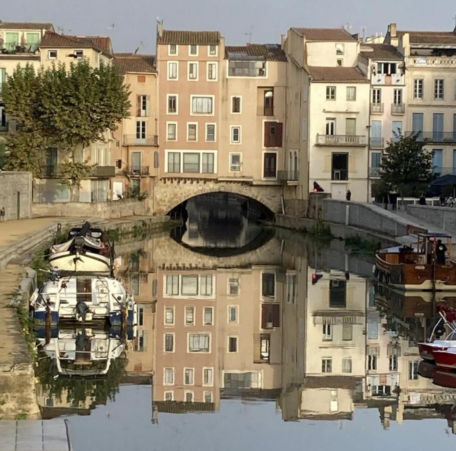 Entre Ville Et Canal, Calme Et Central !Gare A 700 M 나르본 외부 사진