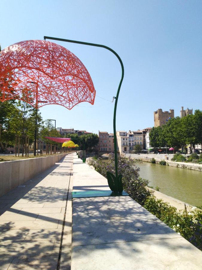 Entre Ville Et Canal, Calme Et Central !Gare A 700 M 나르본 외부 사진